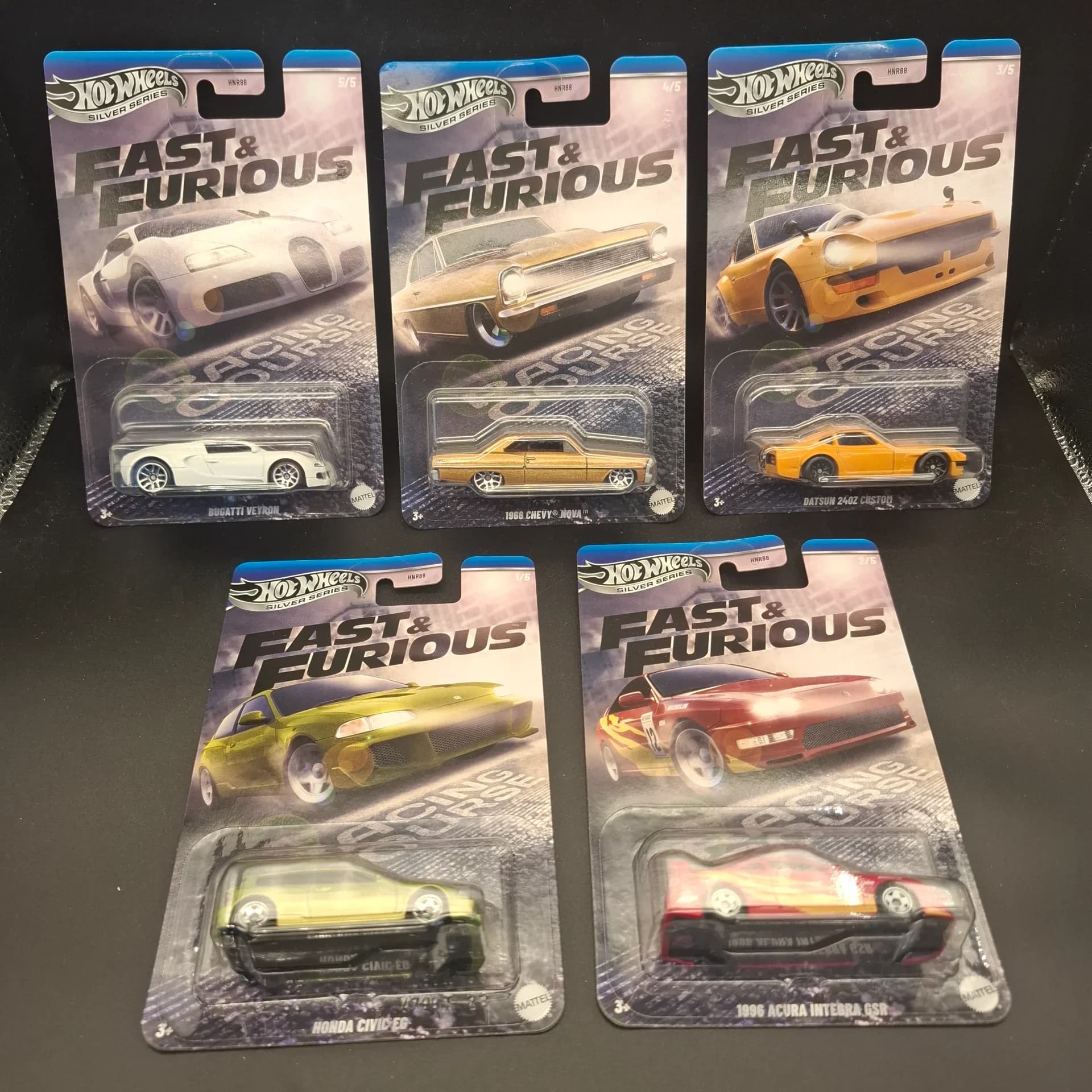 Hot Wheels Silver Series Fast & Furious 2024