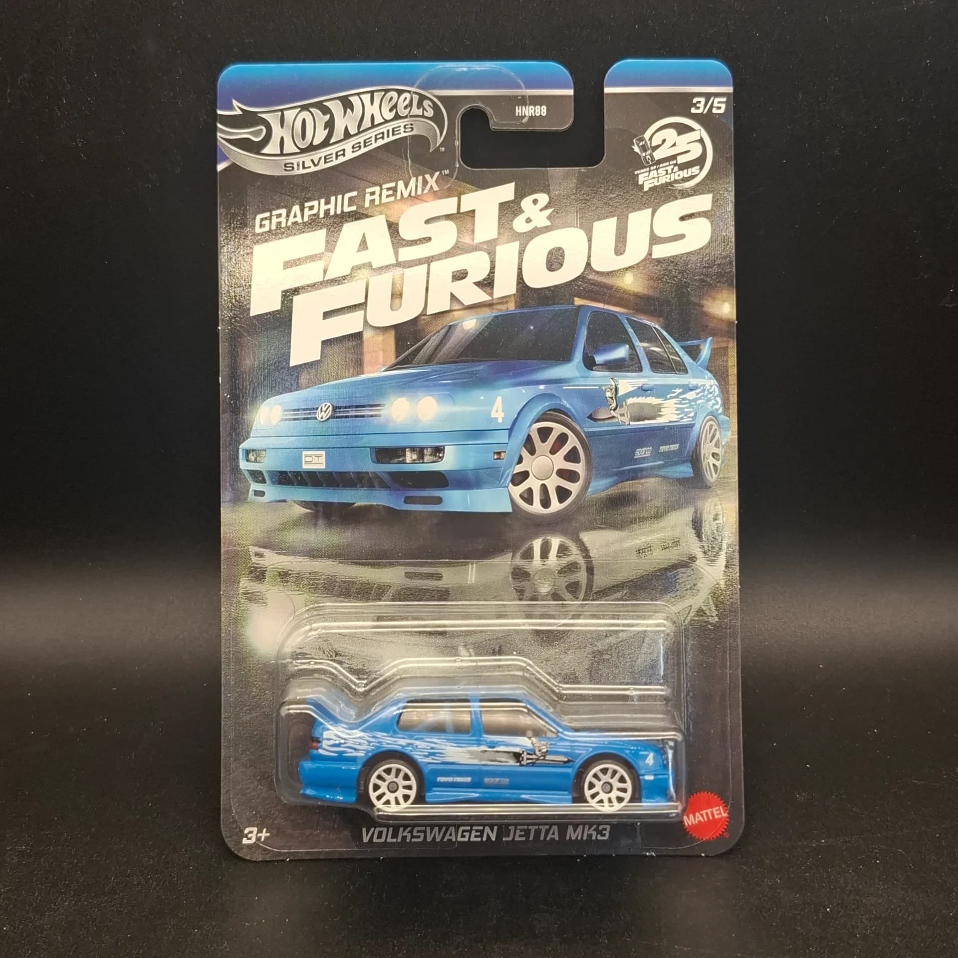 Hot Wheels Silver Series Graphic Remix Fast & Furious 2025
