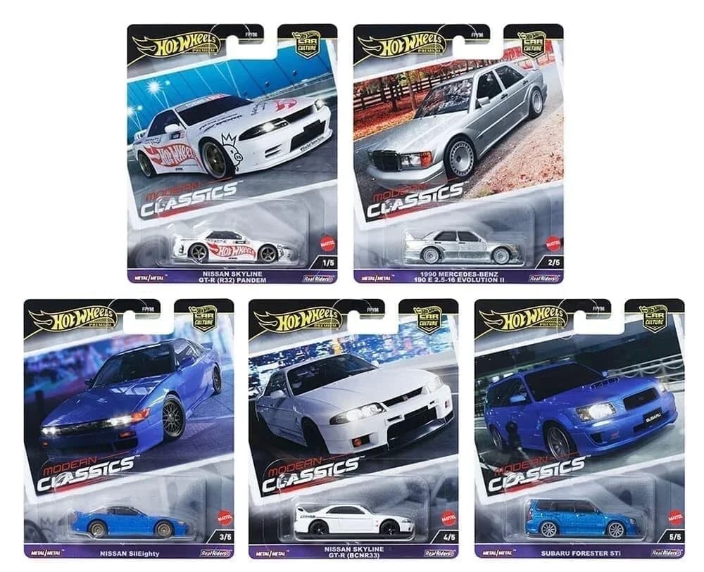 Hot Wheels Premium Modern Classics FPY86-976E 5-pack