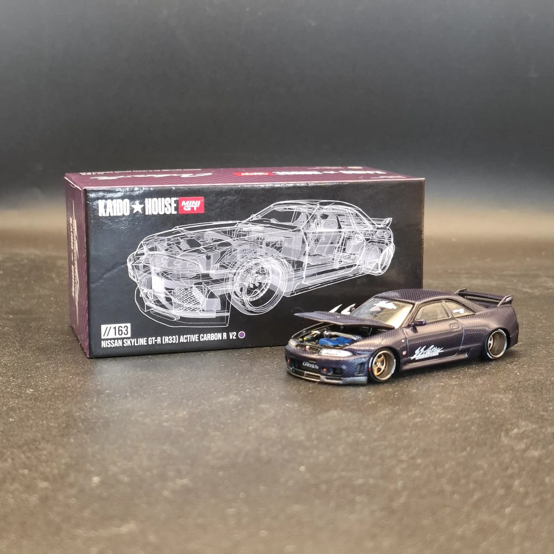Kaido House MiniGT Nissan Skyline GT-R (R33)