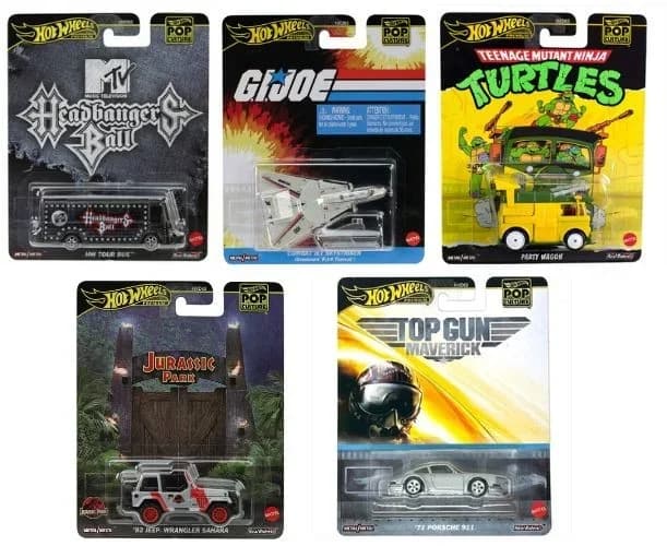 Hot Wheels Premium POP CULTURE SET. HXD63-9C6K