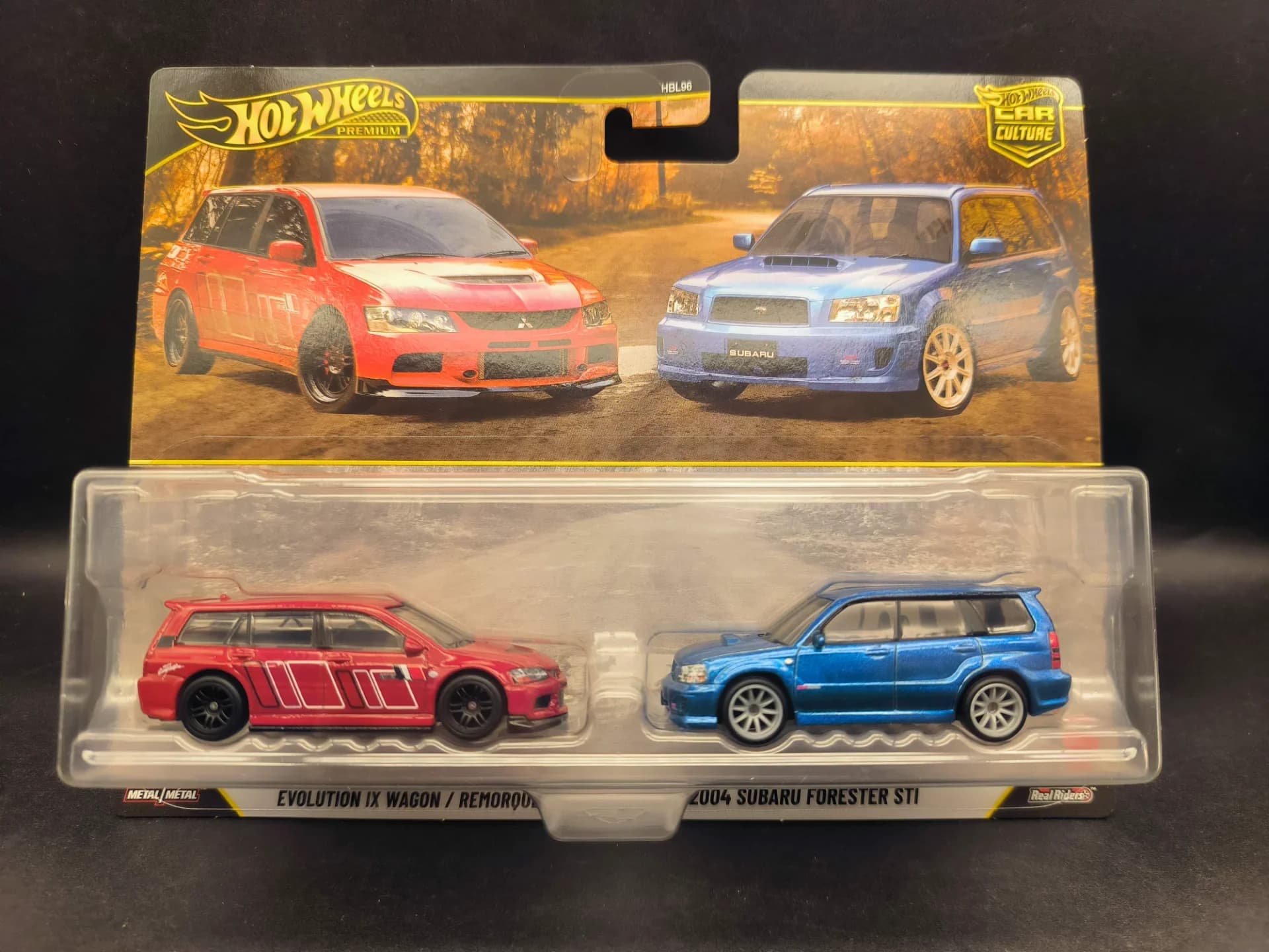 Hot Wheels 2-pack Mitsubishi, Subaru